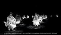 2nd Place Digital Previously Entered Black and White Advance Level Image of the Year by Denis Hirschman - Night Patrol