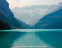 HM Digital Color Advance Level by Peg Gilbert - Alone on Lake Louise