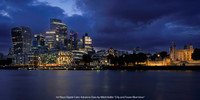 1st Place Digital Color Advance Class by Mitch Keller - City and Tower Blue Hour