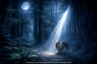 1st Place Digital Color Advance Class by Ed Hohenstein - Moonbeam Visitor
