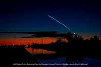 HM Digital Color Advance Class by Douglas Conrad - Falcon 9 Rocket Launch from California