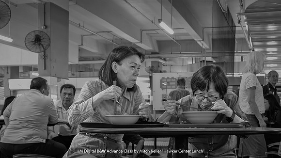HM Digital B&W Advance Class by Mitch Keller - Hawker Center Lunch