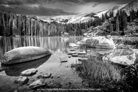 1st Place Digital B&W Advance Class by Mark Karrer - Heart Lake