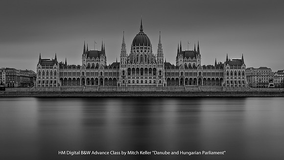 HM Digital B&W Advance Class by Mitch Keller - Danube and Hungarian Parliament