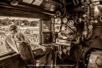 2nd Place Digital B&W by Ron Nicolls - View From the Engine