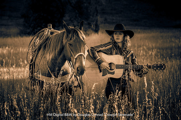 HM Digital B&W by Douglas Conrad - Cowgirl Serenade