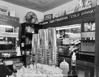 SCCC 1st Place B&W Pictorial Print by Carey Anderson - Soda Fountain