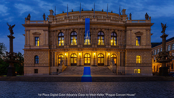 1st Place Digital Color Advance Class by Mitch Keller - Prague Concert House