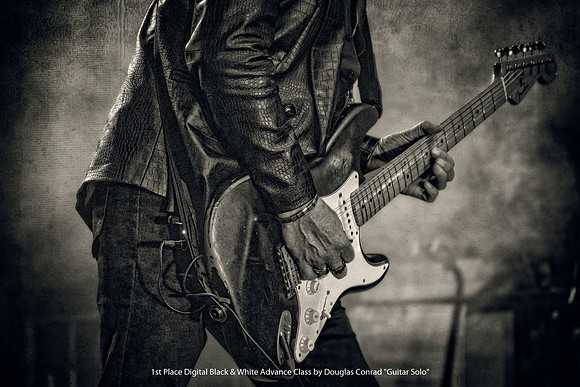 1st Place Advance Class Digital B&W by Douglas Conrad - Guitar Solo.jpg