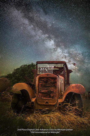 2nd Place Digital Color Advance Class by Michael Greiner - Old International at Midnight.jpg