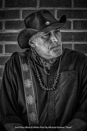2nd Place B&W Print By Michael Greiner - "Dean"