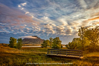 2nd Place Digital Color By Douglas Conrad - "Bridge to Bear Butte"