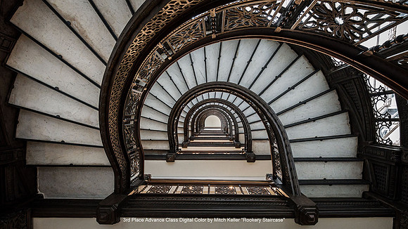 3rd Place Advance Class Digital Color by Mitch Keller - Rookery Staircase.jpg
