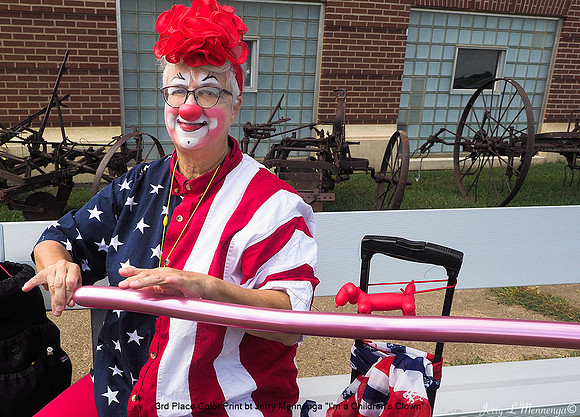 3rd Place Color Print by Jerry Mennenga - I'm a Children's Clown.jpg