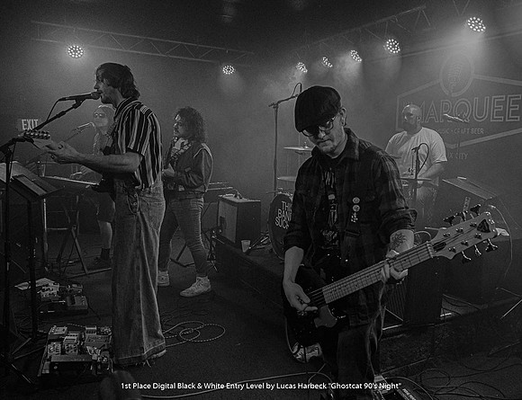 1st Place Digital B&W Entry Level by Lucas Harbeck - Ghostcat 90's Night (1 of 1).jpg