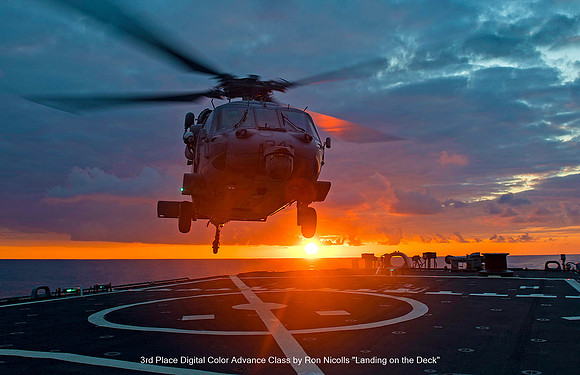 3rd Place Digital ColorAdvance Class by Ron Nicolls - Landing on the Deck.jpg