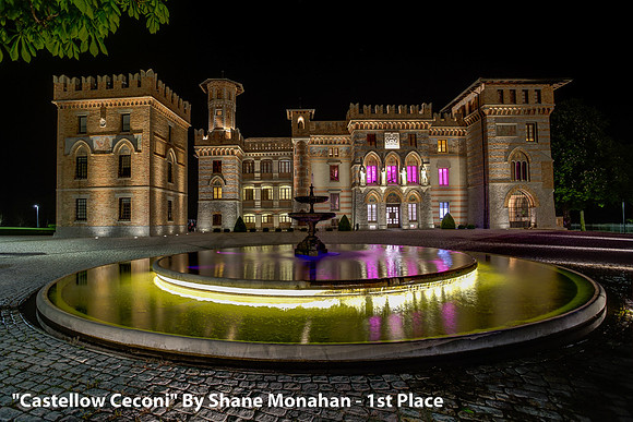 1st Place Color Print By Shane Monahan "Castellow Ceconi"