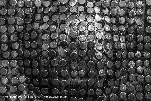 HM B&W Print By Shane Monahan "Metal Art"
