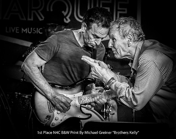 1st Place N4C B&W Print By Michael Greiner - "Brothers Kelly"