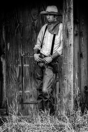 1st Place B&W Print Advance Class By Douglas Conrad - "Left Behind"