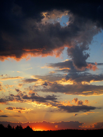 HM, Randall Williams, Sunrise With Clouds