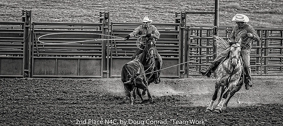 2nd Place N4C, by Doug Conrad, "Team Work", Digital Journalism