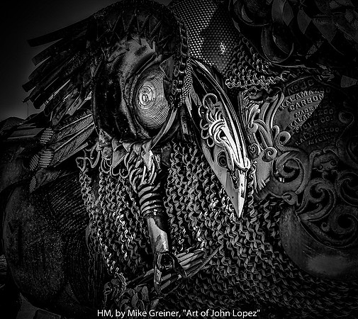 HM, BY MIKE GREINER, "ART OF JOHN LOPEZ"