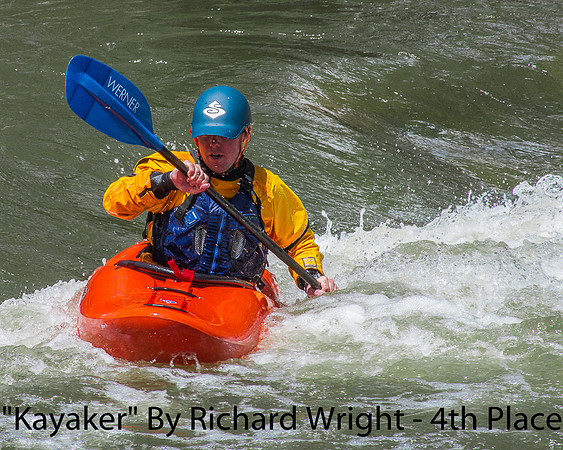 Kayaker By Richard Wright - 4th Place Digital Color