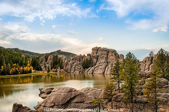 HM BY DOUG CONRAD "SYLVAN LAKE BLACK HILLS SD"