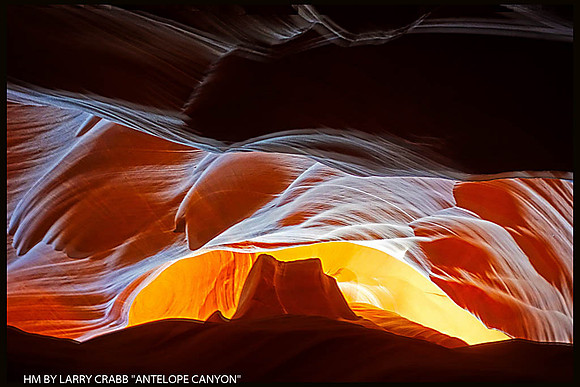 HM BY LARRY CRABB "ANTELOPE CANYON"