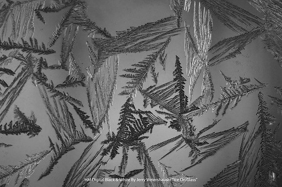 HM Digital B&W by Jerry Weiershauser - "Ice on Glass"