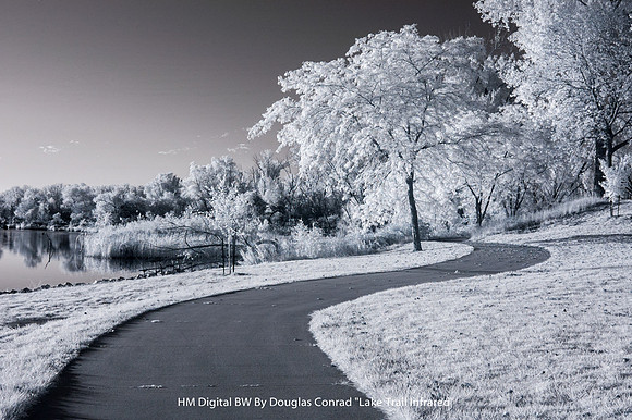 HM Digital BW By Douglas Conrad - "Lake Trail Infrared."
