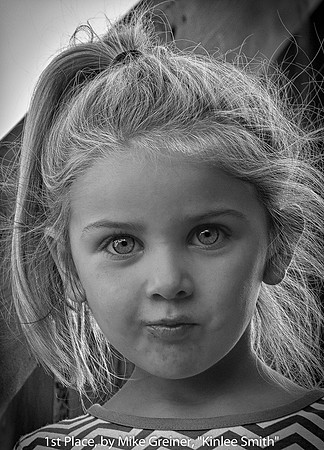 1ST PLACE, BY MIKE GREINER, "KINLEE SMITH"