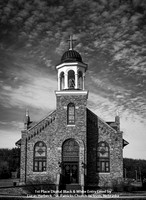 1st Place Digital B&W Entry Level by Lucas Harbeck - "St. Patricks Church Jackson, Nebraska"
