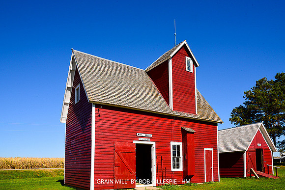 GRAIN MILL BY BOB GILLESPIE - HM