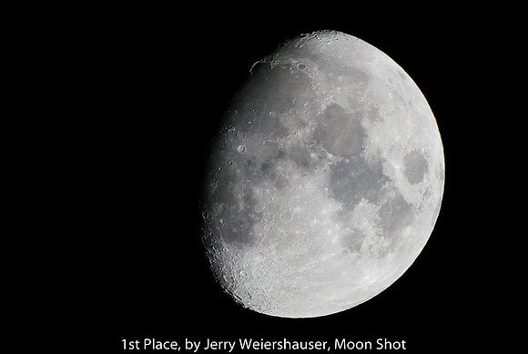 1ST PLACE, BY JERRY WEIERSHAUSER, "MOON SHOT"