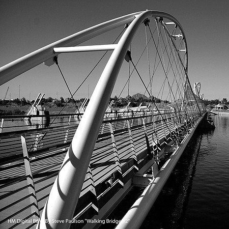 HM Digital B&W By Steve Paulson, "Walking Bridge #2"