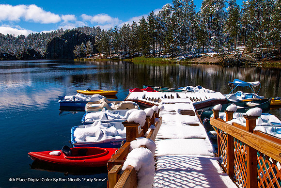 4th Place Digital Color By Ron Nicolls - "Early Snow"