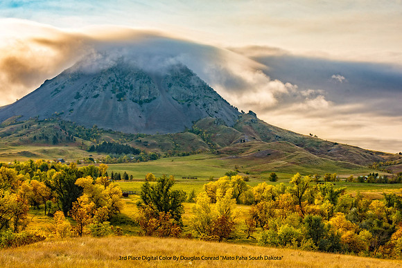 3rd Place Digital Color By Douglas Conrad - "Mato Paha South Dakota"