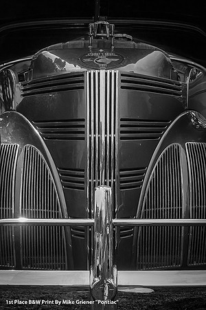 1st Place B&W Print By Mike Griener "Pontiac"