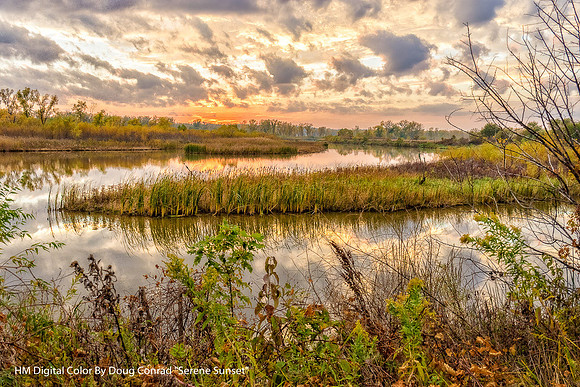 HM Digital Color By Doug Conrad "Serene Sunset"