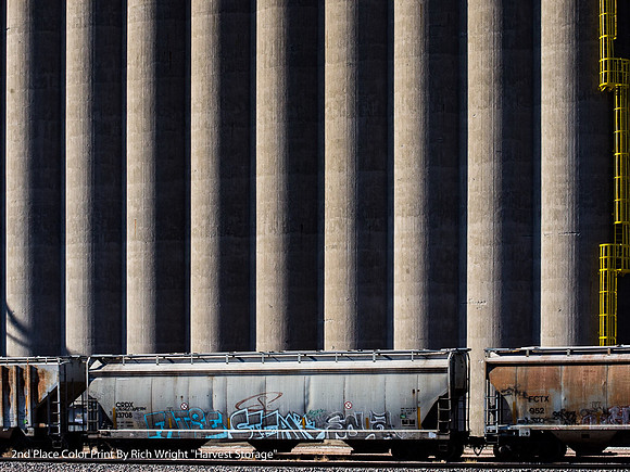 2nd Place Color Print By Rich Wright "Harvest Storage"