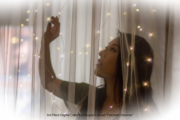 3rd Place Digital Color By Douglas Conrad - "Fairytale Dreamer"