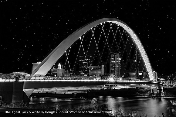 HM Digital Black & White By Douglas Conrad, "Women of Achievement Bridge"