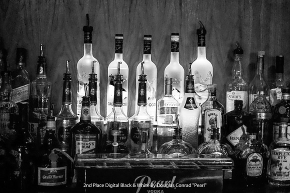 2nd Place Digital BW By Doug Conrad "Pearl"