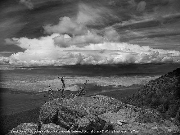 "Sand Dunes" By John Paulson - Previously Entered Digital Black & White Image of the Year