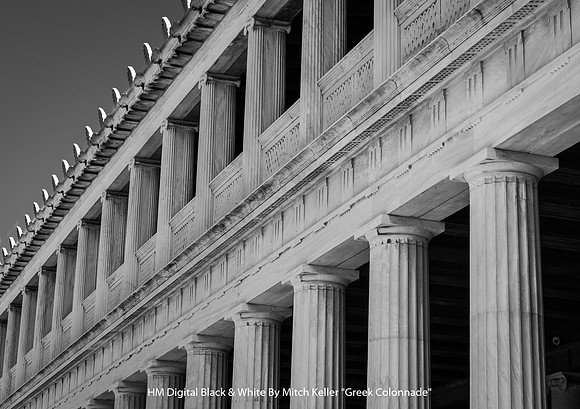 HM Digital B&W By Mitch Keller - "Greek Colonnade"