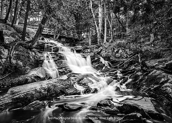 3rd Place Digital B&W By Ron Nicolls River Falls Bridge.jpg