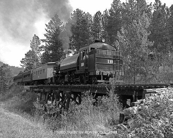 1880 TRAIN BY RON NICOLLS - HM