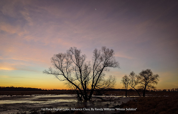1st Place Digital Color Advance Class By Randy Williams - "Winter Solstice"
